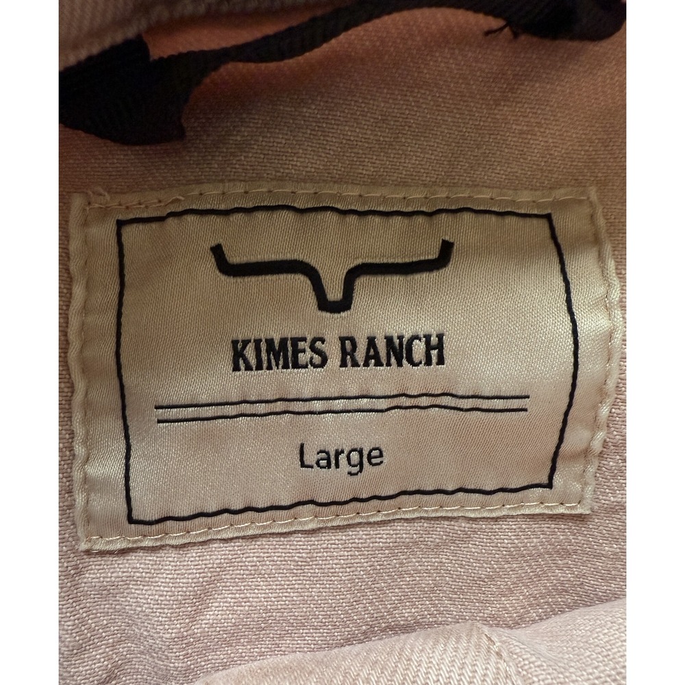 KIMES RANCH - Women's CHELSEA Pink Boxy Denim Jean Jacket - Large - NWT - Picture 5 of 9